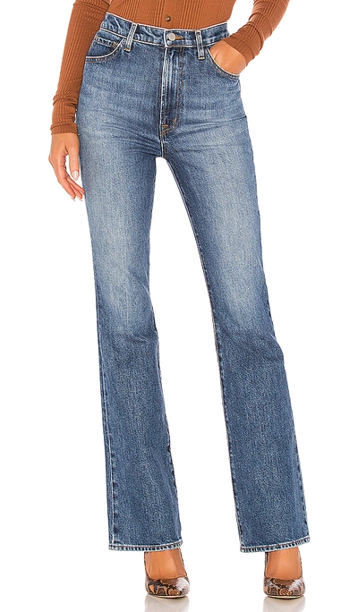 J Brand 1219 Runway High-rise Bootcut Jeans In Blue