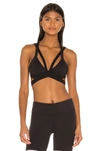Alo Yoga Nadi Sports Bra In Black