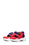 Nike Aqua Rift Sneaker In Bright Crimson/ Lemon Venom