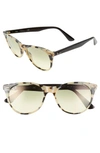 Ray Ban Wayfarer Ii 55mm Polarized Photochromic Sunglasses In Beige Havana Solid