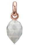 MONICA VINADER FIJI BUD PENDANT CHARM,RP-PT-FABP-AGB