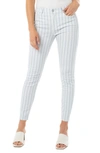 LIVERPOOL ABBY STRIPE ANKLE SKINNY JEANS,LM7185QHP17