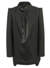 BALENCIAGA BALENCIAGA STRUCTURED SHOULDER TAILORED BLAZER