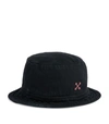 BALMAIN COTTON BUCKET HAT,15169786