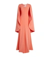 ALEXIS MABILLE SATIN CAPE GOWN,15169803