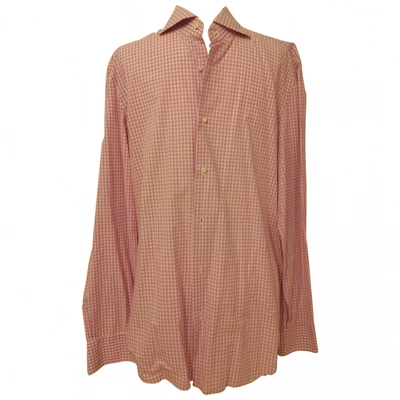 Pre-owned Barba Shirt In Pink