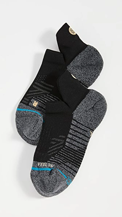 Stance Athletic Tab 3 Pack Socks In Black