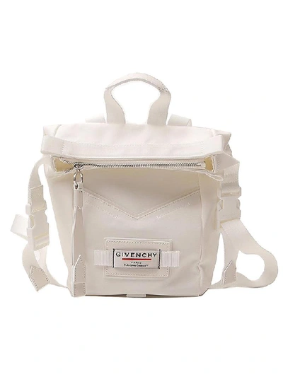 Givenchy Pannier Backpack In White