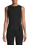 ANNE KLEIN SLEEVELESS PEPLUM TOP,10759032