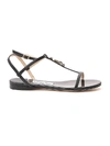 JIMMY CHOO JIMMY CHOO ALODIE FLAT SANDALS