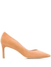 STUART WEITZMAN ANNY 70MM SUEDE PUMPS