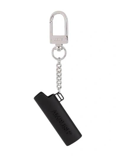 Ambush Lighter Case Keychain In Black