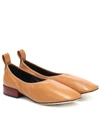 LOEWE 皮革芭蕾舞平底鞋,P00458362
