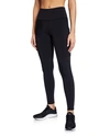 Alo Yoga High-waist Lounge Leggings In Black