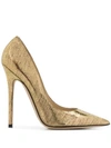 Jimmy Choo Anouk Pumps In Gold Leather In Gold