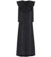 VALENTINO COTTON-BLEND TAFFETA GOWN,P00462489