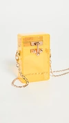 Edie Parker Lil Edie Bag In Lemonade Trans
