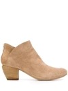 OFFICINE CREATIVE BLOCK HEEL ANKLE BOOTS