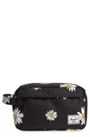 Herschel Supply Co Chapter Toiletry Case In Daisy Black