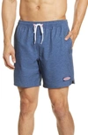 Vineyard Vines Chappy Stripe Swim Trunks In Moonshine