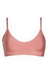 Commando Butter Stretch-modal Soft-cup Bra In Sunset