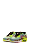Nike Air Max 90 Lx Sneaker In Illusion Green/ Sunset