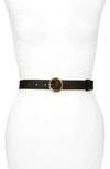 STELLA MCCARTNEY ALTER NAPPA FAUX LEATHER BELT,700039W9405