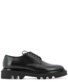 GIVENCHY GIVENCHY COMBAT ROUND TOE DERBY SHOES