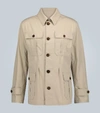 DOLCE & GABBANA COTTON SAFARI JACKET,P00452361