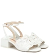 SOPHIA WEBSTER CASSIA LEATHER SANDALS,P00432584