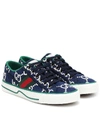 GUCCI TENNIS 1977 CANVAS SNEAKERS,P00433918