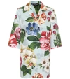 DOLCE & GABBANA 花卉棉质衬衫,P00446618