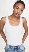 Wolford Sustainable Aurora Modal Tank Top In White