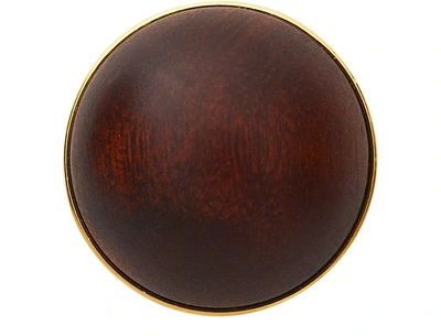 Loewe Globe Mono Earring In Brown