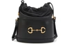 Gucci 1955 Horsebit Mini Leather Shoulder Bag In Black