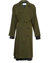 DRIES VAN NOTEN TRENCHCOAT,DVNY9994GEE