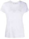 Iro Heloise T-shirt In White Linen In White