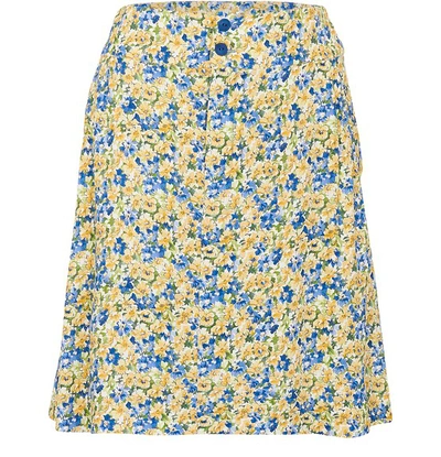 Apc Christa Mini-skirt In Dab Jaune Clair