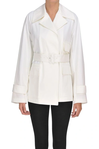Theory Cotton Jacket In White