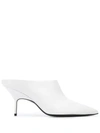 Pierre Hardy Gala High Heel Mules In White