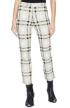 Sanctuary Carnaby Kick-crop Capri Pants In Avalon Plaid