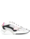 PHILIPPE MODEL PARIS PANELLED CHUNKY LOW TOP SNEAKERS
