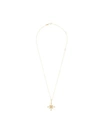 AZLEE 24KT GOLD SMALL COMPASS NECKLACE