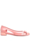 FERRAGAMO VARA BOW BALLERINA SHOES