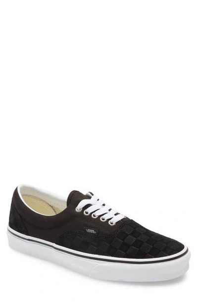 Vans Era Sneaker In Black/ Black/ True White