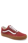 Vans Old Skool Sneaker In Rosewood/ True White