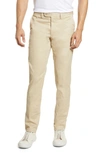 Bugatchi Slim Fit Poplin Chinos In Sand