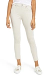 Hue High Waist Ultrasoft Denim Skimmer Pants In Pumice Stone