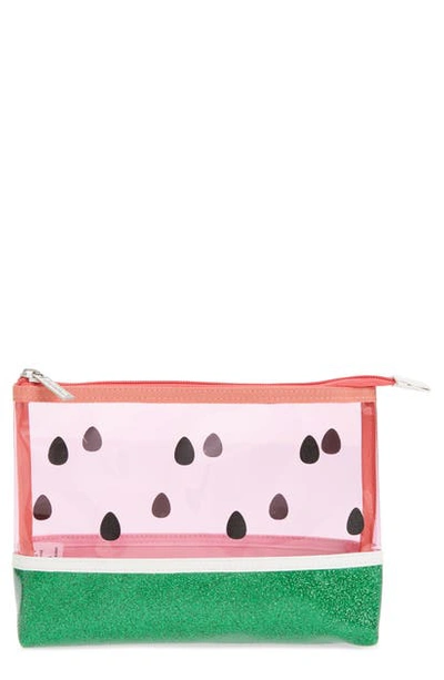 Iscream Kids' Watermelon Cosmetic Bag In Pink