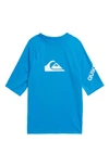 Quiksilver All Time Short Sleeve Surf T-shirt In Blithe